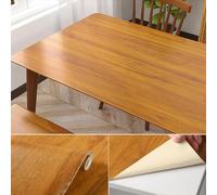 Carta da parati effetto legno “stacca e attacca” Pellicola autoadesiva in PVC effetto legno resistente all'acqua, spessore 0,23 mm, multicolore, dimensioni multiple(Option 8,120 x 300 cm)