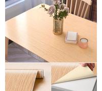 Carta da parati effetto legno “stacca e attacca” Pellicola autoadesiva in PVC effetto legno resistente all'acqua, spessore 0,23 mm, multicolore, dimensioni multiple(Option 2,90W x 300L cm)