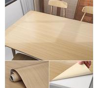 Carta da parati effetto legno “stacca e attacca” Pellicola autoadesiva in PVC effetto legno resistente all'acqua, spessore 0,23 mm, multicolore, dimensioni multiple(Option 13,90W x 300L cm)