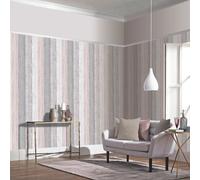 Arthouse Rustico Legno Dipinto Pannello Effetto Parati Grigio/Arrossire 902809