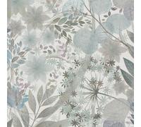 Carta Da Parati Erismann Secret Garden Blu Grigio 1050624 Vinile