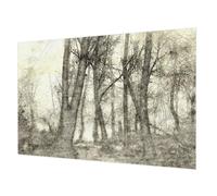 Carta da Parati Fliselina 152x104cm per Soggiorno e Camera da letto Montaggio Murale Decorazione da Muro Stampa di Alta Qualità Colla Inclusa Facile da Pulire - Malinconia della foresta