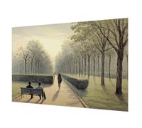 Carta da Parati Fliselina 250x104cm per Soggiorno e Camera da letto Montaggio Murale Decorazione da Muro Stampa di Alta Qualità Colla Inclusa Facile da Pulire - Parco della pace