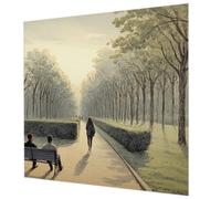 Carta da Parati Fliselina 250x250cm per Soggiorno e Camera da letto Montaggio Murale Decorazione da Muro Stampa di Alta Qualità Colla Inclusa Facile da Pulire - Parco della pace