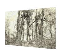 Carta da Parati Fliselina 312x219cm per Soggiorno e Camera da letto Montaggio Murale Decorazione da Muro Stampa di Alta Qualità Colla Inclusa Facile da Pulire - Malinconia della foresta