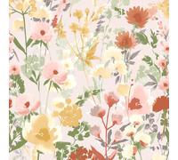 Catherine Lansfield Campagna Carta da Parati Floreale Rosa Codice Colore 206542