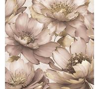 Carta Da Parati Floreale Aminah Rosa Blush Muriva 224502 Design Romantico Bloom