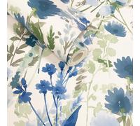 206543 Catherine Lansfield Campagna Carta da Parati Blu Floreale Tonalità Stile