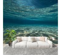 Carta Da Parati Fotografica 3d Effetto Luce Solare Subacquea 3d Moderna Design Carta per Pareti Soggiorno Camera Da Letto Sala Effetti Di Luce E Ombra Fotomurali In Tessuto Non Tessuto TNT 250x175 cm