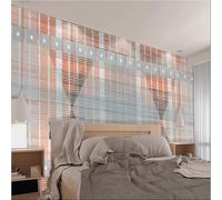 Carta Da Parati Fotografica 3D Personalizzata Geometria Astratta Della Linea Poster Fotografico Murale Per Soggiorno,Camera Da Letto,Tv,Sfondo,Decorazione Per La Casa-400X280Cm