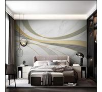 Carta Da Parati Fotografica 3D Personalizzata Linea Geometrica Poster Fotografico Murale Per Soggiorno,Camera Da Letto,Tv,Sfondo,Decorazione Per La Casa-430X300Cm