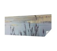 Carta da Parati Fotomurali 250x104 cm per Soggiorno e Camera da letto Autoadesiva Antimacchia Decorazione della Parete Montaggio Murale Stampa di Alta Qualità - Un lago calmo