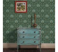 Carta Da Parati Geometrica Con Foglie Di Palma Tropicale Holden 13750 Verde