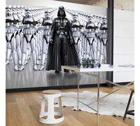 Carta da Parati Gigante 368x254cm Star Wars Imperial Force Letto Murale Nero Con