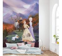Carta Da Parati Grande Disney FROZEN 254X184 CM Murale Anna Elsa Olaf Viola