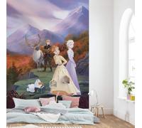 Carta Da Parati Grande Disney FROZEN 254X184 CM Murale Anna Elsa Olaf Viola