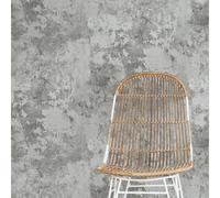 Dutch Wallcoverings – Carta da parati Tempera effetto cemento pietra variegato – Grigio EP3003