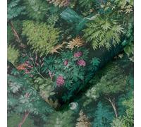 Carta Da Parati Midnight Woods Verde Holden 14151 Per Pareti Di Casa Eleganti
