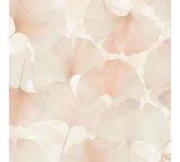 Carta Da Parati In Vinile Erismann 1047005 Ginko Dream Rosa 53Cm Per Parete