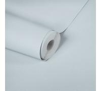 Carta Da Parati In Vlies Hellblau Unicolore Opaca Con Design Strutturato