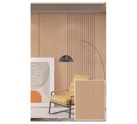 Carta da parati insonorizzante, pannelli da parete in schiuma con pellicola adesiva da parete, design con venature del legno, per pareti e soffitti, in vinile rimovibile per sfondo TV (grigio scuro)