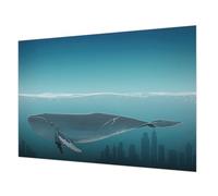 Carta da Parati Moderna 208x146cm Decorazione da Muro Montaggio Murale Facile da Pulire per Soggiorno e Camera da letto Stampa di Alta Qualità Colla Inclusa - Armonia dell'acqua