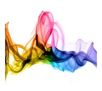 Carta Da Parati Murale Con Foto Di Fumo Colorato Astratto,Personalità Creativa,Soggiorno,Studio,Galleria,Sfondo,Arredamento Per La Casa,Affresco-300X210Cm