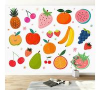 Carta da parati murale effetto 3D Frutto Dei Sogni Dei Cartoni Animati 400 x 280 cm Decorazione Murale Soggiorno Camera Da Letto, resistente ai raggi UV, Colore