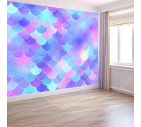 Carta da parati murale effetto 3D Sogno Sirena Bilancia 350 x 256 cm Decorazione Murale Soggiorno Camera Da Letto, resistente ai raggi UV, Colore