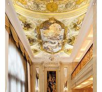 Carta Da Parati Murale Personalizzata 3D Soffitto Decorazione Della Casa Rivestimento Murale Soggiorno Hotel 3D Affresco-250X175Cm