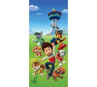 Carta da Parati Murale Zampa Patrol Cuccioli 202x90cm Bambini Poster Dimensione