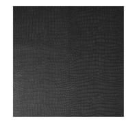 Carta da parati non tessuto croccodrillo espanso nero 1005x52cm