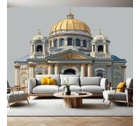 Carta da Parati Panoramica Architettura dei palazzi nordici Foto Wallpaper Poster Gigante Design 300 x 210 cm Murale Decor della Parete Soggiorno Camera da Letto Carta da Parati Muro