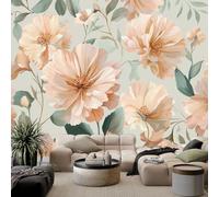 Carta da Parati Panoramica Pianta Rose Oniriche 500 x 280 cm Poster Da Parete 3D, Pittura Ad Acquerello Aquarello Fotografia Pittura Murale, Carta Da Parati Intessuta Affresco per Soggiorno Camera Da