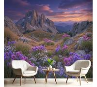 Carta da Parati PanoramicaDolomiti Moderne Foto Wallpaper PosterXXL DesignNational Geographic Fiori Murale Decor della Parete Soggiorno Camera da Letto Carta da Parati Muro350× 256cm