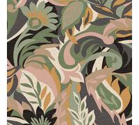 WOW Carta da parati World Of Wallpaper 5902 Casa Foglia – Giungla Fiori Arrossire
