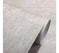 Carta da parati rimovibile staccabile e adesiva in stile industriale nordico, adatta for la decorazione di pareti di camere da letto, soggiorni e studi.(White,60cm)