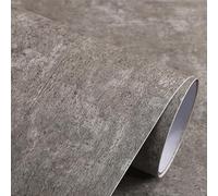 Carta da parati rimovibile staccabile e adesiva in stile industriale nordico, adatta for la decorazione di pareti di camere da letto, soggiorni e studi.(Light Gray,60cm)