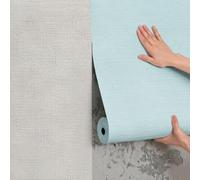 Carta Da Parati Termica Isolante Autoadesiva Per Pareti Interne, Pannelli Murali In Schiuma Da 2.5mm Impermeabile E Resistente All'Umidità, Antimuffa E Isolante Termico(Light blue,10m)