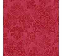 Carta da parati tnt (tessuto non tessuto) damascata barocca Argento Rosso 329873 32987-3 Innova Memory 3 | Argento/Rosso | Rotolo (10,05 x 0,53 m) = 5,33 m²
