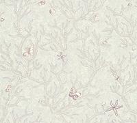 Carta da parati Versace Carta Da Parati Luxury Carta da parati tessuto non tessuto 10.05 m x 0.70 m Viola Bronzo Grigio Made in Germany 344964 34496-4