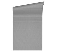 Carta da parati Versace Carta Da Parati Unita Carta da parati tessuto non tessuto 10.05 m x 0.70 m Grigio Made in Germany 343274 34327-4