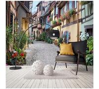 Carta da Parati Viale del Giardino Fotomurale da Parete Architettura Giapponese Decorazioni Pareti Camera De Letto Soggiorno 3D Carta Parati Tessuto Non Tessuto 250x175 cm 1628b