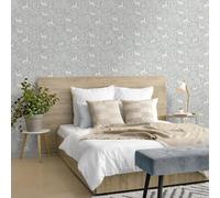 Blu Carta da Parati Cervo Legna Foglie Animali Camera Letto Nursery Holden 14163