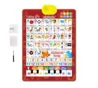 Carta Da Parete Parlante Bilingue Per Bambini Giochi Bilingue Per E Numeri | Giocattolo Parlante Educativo Con Musica Per Bambini Età 1-6 Ragazzi Ragazze Prescolare Compleanno Aula Feste Natale Pa