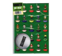 Carta da regalo da calcio, 8 fogli, 8 etichette, formato 70 x 50 cm, prodotto ufficiale responsabile