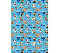 Carta da regalo Paw Patrol da 4 m, rotolo di carta regalo di compleanno