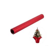 Carta da regalo per vasi di fiori con lamina metallica, 9,1 m, per progetti floreali fai da te e usi decorativi stagionali su (rosso)
