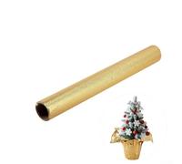 Carta da regalo per vasi di fiori con lamina metallica, 9,1 m, per progetti floreali fai da te e usi decorativi stagionali su (oro)