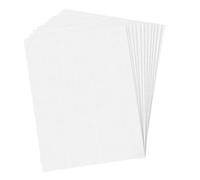 Carta Da Ricamo Solubile In Acqua - Lavare Via Fogli Di Supporto, Stabilizzatori Da 8,5x11 Pollici | Decorazione Del Foglio Di Supporto Per Cucire, Documenti Di Cartografia Per Pantaloni Di Vestiti Pr